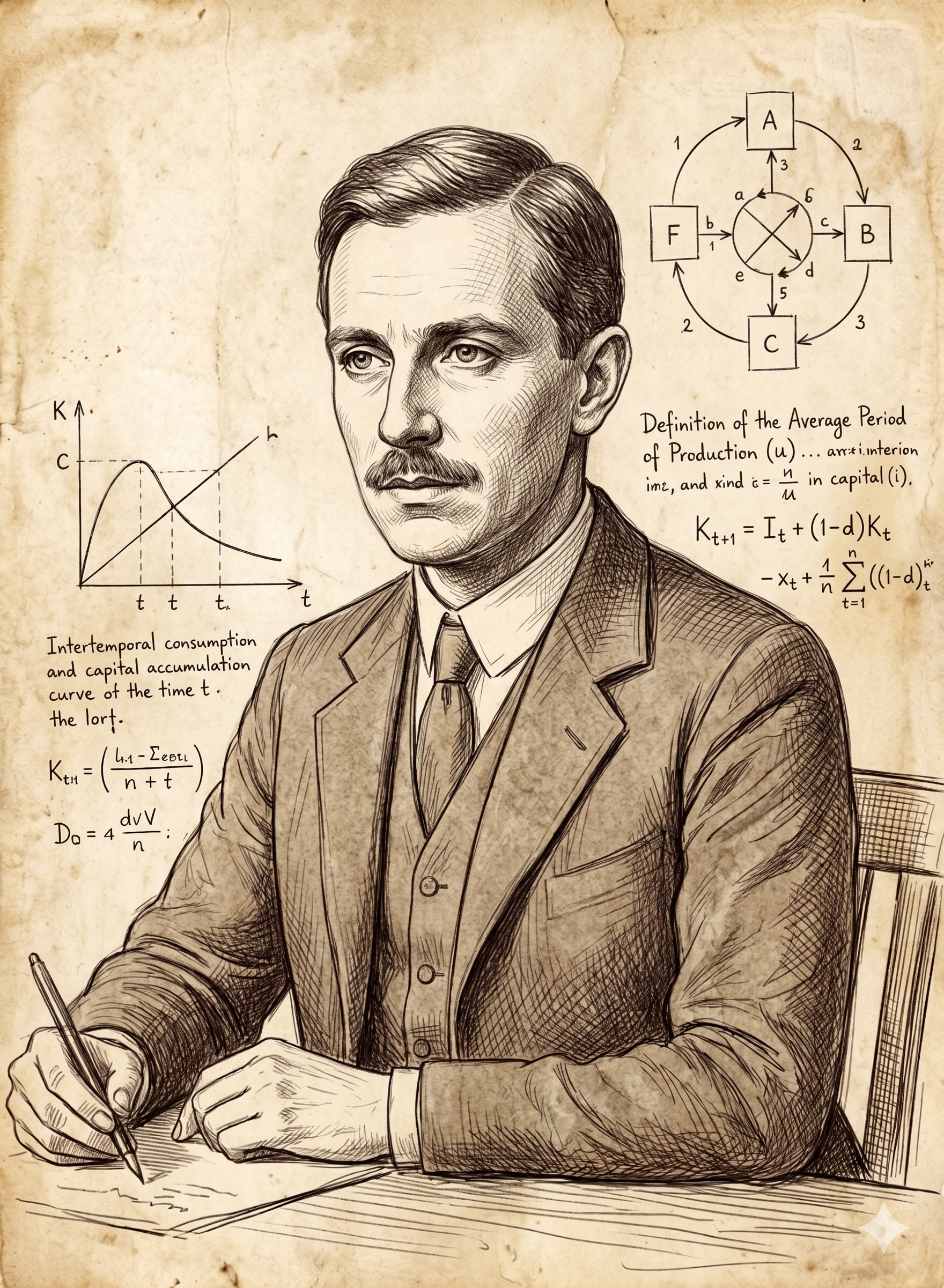 Historical illustration reconstructing Erich Kretschmann